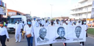 Côte d’Ivoire/ Décédés d’un accident mortel à Angré : L’ hommage des collègues, amis et familles à la famille Koffi