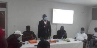 Côte d’Ivoire : Elections FIF du 05 Septembre 2020,Sory Diabaté rencontre les leaders et les gloires du football de la région du Gbeke.