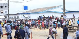 Côte D’Ivoire : Des manifestants protestent contre le retrait de Gbagbo de la liste électorale