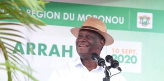 Côte d’Ivoire : Visite d’Etat dans la Région du Moronou/ Le Chef de l’Etat Alassane Ouattara a animé un meeting à Arrah