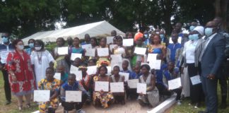 CÔTE D’IVOIRE : REMISE DE DIPLÔME A LA PREMIÈRE PROMTION DU CENTRE DE RÉINSERTION DES MINEURS DE BOUAKÉ