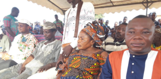 Côte d’Ivoire : En campagne pour l’élection du Président Ouattara dans la ZKB / Noufé MICHEL installé sur son trône de chef du village de LEOMIDOUO