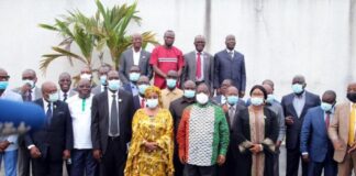 Côte d’Ivoire : l’élection du nouveau président de l’Assemblée nationale/ Henri Konan Bedié a échangé avec les députés Pdci-Rdaunite.ci : Le président du Pdci-Rda, Henri Konan Bédié a accordé une audience ce lundi 29 mars 2021 aux députés Pdci-Rda en sa résidence d’Abidjan-Cocody.