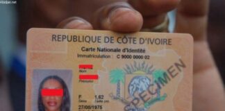 Côte d’Ivoire : Identification/ l’ancienne carte d’identité encore valable jusqu’au 31 décembre 2021