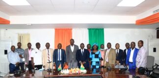 Côte d’Ivoire : Audience du nouveau Président de l’Université Félix Houphouët Boigny d’Abidjan à l’UNJCI/ Ballo Zié a reçu les félicitations des journalistes pour sa nomination