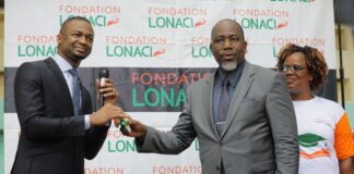 Mot du Directeur Général Adjoint de la LONACI, Monsieur Abdoulkarim OUATTARA à la Cérémonie de remise des clés du Groupe scolaire Cocody Sud réhabilité par la Fondation Lonaci