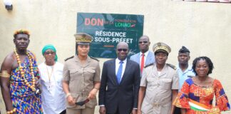 Côte d’Ivoire : La Fondation Lonaci offre une résidence au Sous-Préfet d’Aboisso