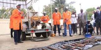 Côte d’Ivoire : 21476 armes légères et de petits calibres détruits depuis 2011