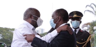 Côte d’Ivoire : Après 10 ans de brouille et de crise/ Ouattara et Gbagbo ont fait la paix ce mardi 27 juillet à Abidjan