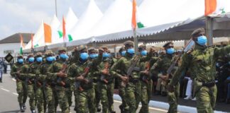 L’an 61 de l’indépendance de la Côte d’Ivoire : / Une prise d’armes symbolique pour célébrer l’évènement