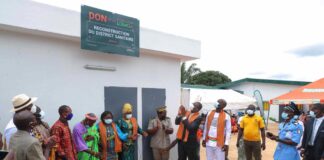 Cöte d’Ivoire : Action sociale/ la Fondation Lonaci offre un nouveau district sanitaire de 193 millions Fcfa à Béoumi