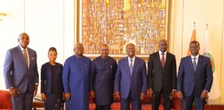 Côte d’Ivoire :Le Chef de l’Etat a eu des entretiens avec l’Ambassadeur du Japon et le Vice-Président de Sierra-Leone Le Président de la République,