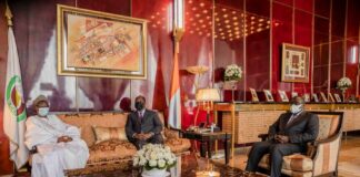 Le Chef de l’Etat Alassane Ouattara a eu un entretien avec l’Ambassadeur du Niger en Côte d’Ivoire