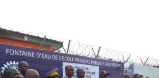 Côte d’Ivoire/ Rotary Club Océan Grand Bassam – Le président Ouattara Alhassan et son bureau au secours de 1235 élèves du groupe scolaire ABLE Frederick 1 et 2.