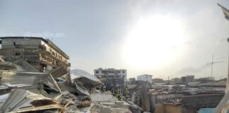 Côte d’Ivoire : L’effondrement d’un immeuble fait plusieurs morts à Abidjan