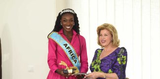 Côte d’Ivoire : 2ème dauphine Miss Monde et Miss Monde Afrique 2021/ Miss Oliva Yacé a reçu un appartement d’une valeur de 26 millions F CFA de la part de Dominique Ouattara