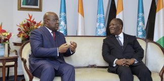 Côte d’Ivoire : Audience du Chef de l’Etat/ Échanges entre Ouattara et Félix Tshisekedi, président du Congo RDC
