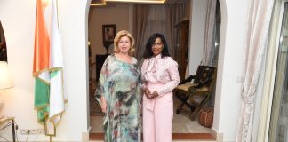 Côte d’Ivoire : Autonomisation des femmes et entreprenariat des jeunes/ Ce que DOMINIQUE OUATTARA et l’ex-ministre de France ,MADAME ELISABETH MORENO se sont dit
