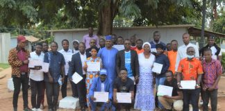 CÔTE D’IVOIRE : BOUAKE/ DES JOURNALISTES SPORTIFS DES RADIOS PRIVÉES DE CÔTE D’IVOIRE FORMES AUX TECHNIQUES REDACTIONNELLES A BOUAKE