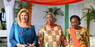 Côte d’Ivoire : Décoration / Thérèse Houphouët-Boigny élevée à la dignité de Grand Officier de l’Ordre National