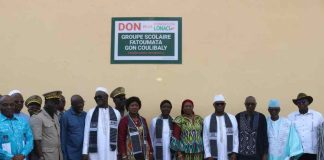 Côte d’Ivoire-Boundiali /La FONDATION LONACI renforce la capacité d’accueil d’une école à Sissédougou