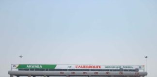 Côte d’Ivoire: inauguration de l’autoroute Yamoussoukro-Tiébissou avec un poste à péage