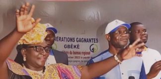 Côte d’Ivoire : La coordinatrice régionale de l’association « générations gagnantes » investie à Bouaké