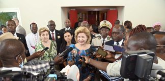 Côte d’Ivoire : Santé/ La Première Dame, Madame Dominique Ouattara annonce un partenariat entre l’Hôpital Catholique Saint Joseph Moscati de Yamoussoukro et l’Hôpital Mère-Enfant de Bingerville