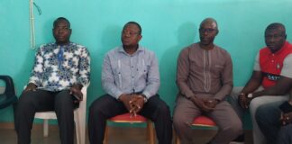 Côte d’Ivoire : En visite sur les lieux des incendies de véhicules à Bouna/ Dr Michel Noufé exprime sa compassion aux victimes