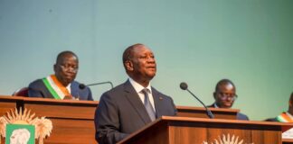 Côte d’Ivoire : Les points saillants du discours du chef de l’Etat Alassane Ouattara sur l’état de la Nation devant les sénateurs et parlementaires