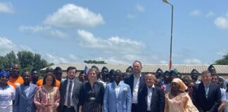Côte d’Ivoire : Dispositifs mis en œuvre dans le cadre du C2D/ La présidente de l’assemblée nationale française s’imprègne des dispositifs du centre de service civique de Bimbresso