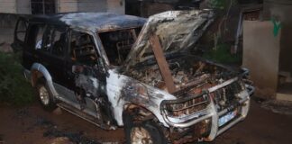 Côte d’Ivoire / Une voiture encore brulée par des inconnus à Bondoukou