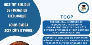 INSTITUT BIBLIQUE DE FORMATION THEOLOGIQUE