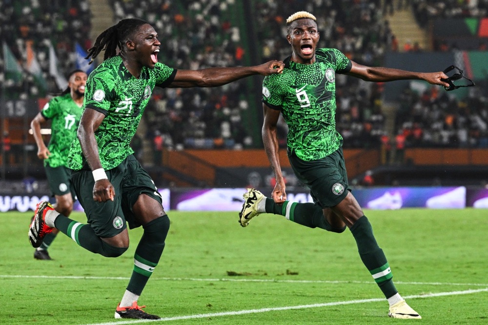 CAN 2023 en Côte d’Ivoire:1/4 de finale/ Les Palancas Negras de l’Angola tombent face aux Super Eagles du Nigéria (0-1)