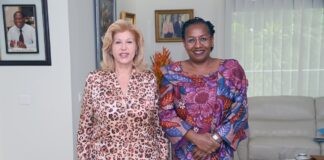 Lutte contre la traite, l’exploitation et le travail des enfants / La Coordonnatrice résidente du Système des Nations Unies en Côte d’Ivoire a échangé avec Lla Première Dame, Madame Dominique Ouattara