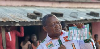 Côte d’Ivoire : CAMPAGNE PRÉSIDENTIELLE 2025 / Dr Michel Noufé invite les populations de Bouna –ZKB au retrait des cartes d’électeurs pour voter Alassane Ouattara