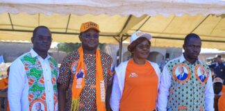 Côte d’Ivoire:Meeting de campagne à Bouna ZKB / KABA NIALE confie la candidature du Président Ouattara aux chefs de Youndouo et Oundefidouo