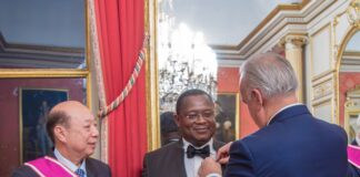 France : Reconnaissance du mérite : Le Dr Michel NOUFÉ décoré par la Ligue Universelle du Bien Public à Paris