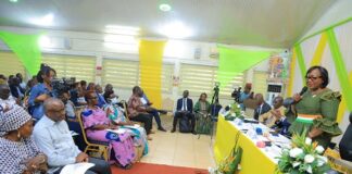 Côte d’Ivoire /1ère session du Conseil régional du CAVALLY: La Présidente Anne Ouloto Lamizana fixe ses priorités