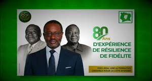 Côte d’Ivoire : 80 ans du PDCI RDA / Tidjane Thiam , quinze de minutes de message poignant le RHDP et l’opposition