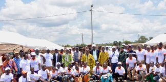 Côte d’Ivoire : En marge du bitumage de la première tranche de l’axe Dimbokro-Tiemelekro/ L’apport de l’ONG » Espoir pour les Enfants « Pour une harmonie entre les riverains et les personnels des chantiers.
