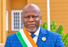 Côte d’Ivoire : Conférence de presse après le passage du SE en chef du PDCI RDA Yapo Yapo Calice à Toumodi/ Le député Ange Félix N’Dakpri répond aux questions des journalistes